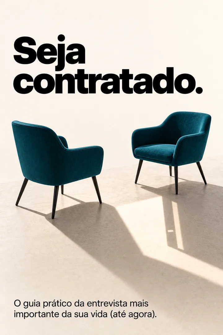 Capa do minicurso Seja contratado